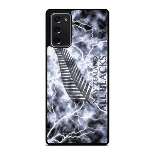 NEW ZEALAND ALL BLACK LIGHTNING LOGO Samsung Galaxy Note 20 Case Cover NEW ZEALAND ALL BLACK LIGHTNING LOGO Samsung Galaxy Note 20 Case Cover