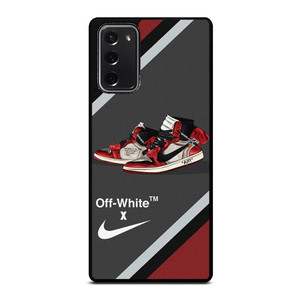 NIKE SWOOSH AIR JORDAN HIGH OFF WHITE Samsung Galaxy Note 20 Case Cover