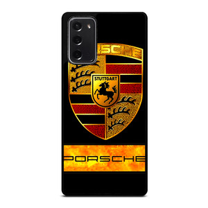 PORSCHE GOLD EMBLEM Samsung Galaxy Note 20 Case Cover PORSCHE GOLD EMBLEM Samsung Galaxy Note 20 Case Cover