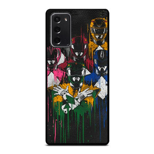 POWER RANGERS BRUSHED ART Samsung Galaxy Note 20 Case Cover POWER RANGERS BRUSHED ART Samsung Galaxy Note 20 Case Cover
