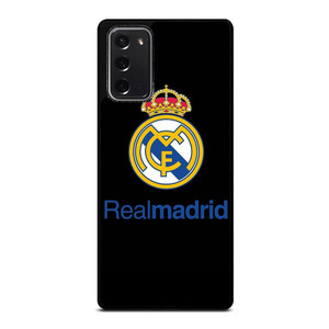 REAL MADRID FOOTBALL BLACK LOGO Samsung Galaxy Note 20 Case Cover