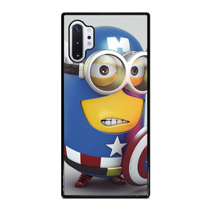 CAPTAIN AMERICA MINION CARTOON Samsung Galaxy Note 10 Plus Case Cover CAPTAIN AMERICA MINION CARTOON Samsung Galaxy Note 10 Plus Case Cover