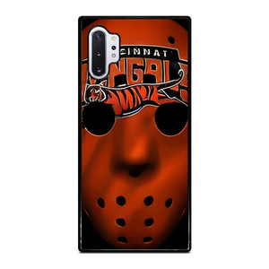 CINCINNATI BENGALS JASON FRIDAY MASK Samsung Galaxy Note 10 Plus Case Cover CINCINNATI BENGALS JASON FRIDAY MASK Samsung Galaxy Note 10 Plus Case Cover