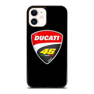 DUCATI VR 46 EMBLEM iPhone 12 Case Cover DUCATI VR 46 EMBLEM iPhone 12 Case Cover