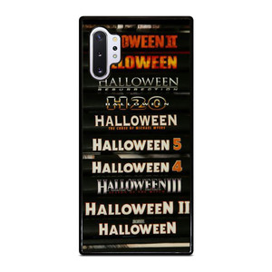 HALLOWEEN MOVIE BLU RAY COLLECTION Samsung Galaxy Note 10 Plus Case Cover HALLOWEEN MOVIE BLU RAY COLLECTION Samsung Galaxy Note 10 Plus Case Cover