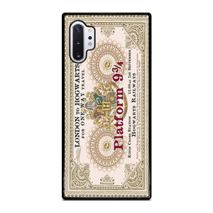 HARRY POTTER TICKETS PLATFORM NINE AND THREE QUARTERS Samsung Galaxy Note 10 Plus Case Cover HARRY POTTER TICKETS PLATFORM NINE AND THREE QUARTERS Samsung Galaxy Note 10 Plus Case Cover