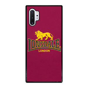 LONSDALE LONDON BOXING LOGO RED Samsung Galaxy Note 10 Plus Case Cover LONSDALE LONDON BOXING LOGO RED Samsung Galaxy Note 10 Plus Case Cover