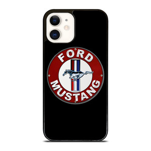 FORD MUSTANG RETRO BADGE iPhone 12 Case Cover FORD MUSTANG RETRO BADGE iPhone 12 Case Cover