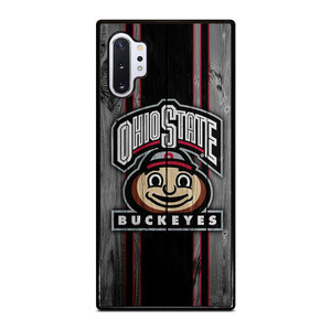 OHIO STATE BUCKEYES WOOD ICON Samsung Galaxy Note 10 Plus Case Cover OHIO STATE BUCKEYES WOOD ICON Samsung Galaxy Note 10 Plus Case Cover