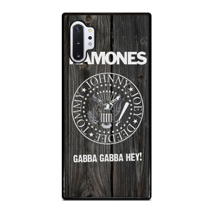 RAMONES BAND WOOD BADGE Samsung Galaxy Note 10 Plus Case Cover RAMONES BAND WOOD BADGE Samsung Galaxy Note 10 Plus Case Cover