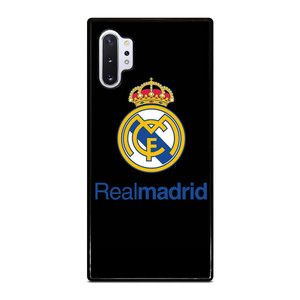 REAL MADRID FOOTBALL BLACK LOGO Samsung Galaxy Note 10 Plus Case Cover