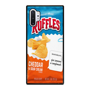 RUFFLES POTATO CHIPS CHEDDAR Samsung Galaxy Note 10 Plus Case Cover RUFFLES POTATO CHIPS CHEDDAR Samsung Galaxy Note 10 Plus Case Cover