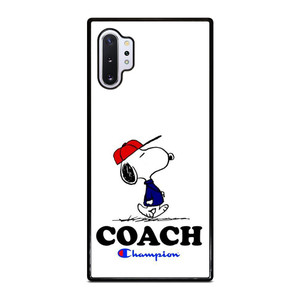 SNOOPY COACH CHAMPION LOGO Samsung Galaxy Note 10 Plus Case Cover SNOOPY COACH CHAMPION LOGO Samsung Galaxy Note 10 Plus Case Cover