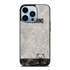 MOSCHINO TOY FUR MARBLE iPhone 13 Pro Max Case Cover MOSCHINO TOY FUR MARBLE iPhone 13 Pro Max Case Cover