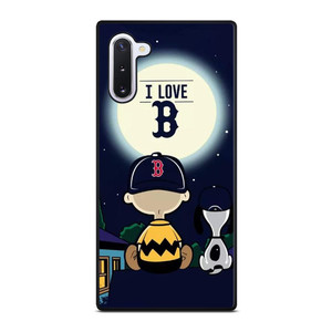 BOSTON RED SOX CHARLIE BROWN SNOOPY Samsung Galaxy Note 10 Case Cover BOSTON RED SOX CHARLIE BROWN SNOOPY Samsung Galaxy Note 10 Case Cover