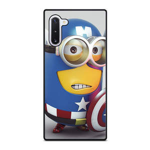 CAPTAIN AMERICA MINION CARTOON Samsung Galaxy Note 10 Case Cover CAPTAIN AMERICA MINION CARTOON Samsung Galaxy Note 10 Case Cover