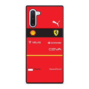 CHARLES LECRERC SCUDERIA FERRARI F1 KIT Samsung Galaxy Note 10 Case Cover