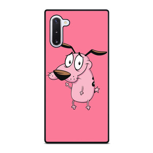 COURAGE THE COWARDLY DOG CARTOON PINK Samsung Galaxy Note 10 Case Cover COURAGE THE COWARDLY DOG CARTOON PINK Samsung Galaxy Note 10 Case Cover