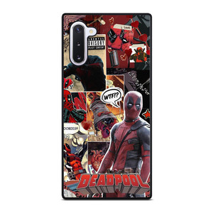 DEADPOOL SUPERHERO COLLAGE Samsung Galaxy Note 10 Case Cover DEADPOOL SUPERHERO COLLAGE Samsung Galaxy Note 10 Case Cover