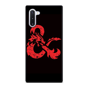 DUNGEONS AND DRAGONS LOGO BLACK Samsung Galaxy Note 10 Case Cover DUNGEONS AND DRAGONS LOGO BLACK Samsung Galaxy Note 10 Case Cover