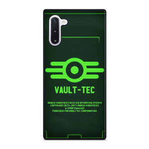 FALLOUT VAULT TEC GAMES Samsung Galaxy Note 10 Case Cover FALLOUT VAULT TEC GAMES Samsung Galaxy Note 10 Case Cover