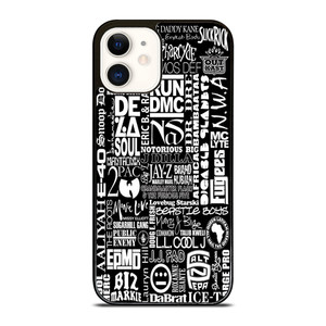 HIP HOP LEGEND ALL LOGO iPhone 12 Case Cover HIP HOP LEGEND ALL LOGO iPhone 12 Case Cover