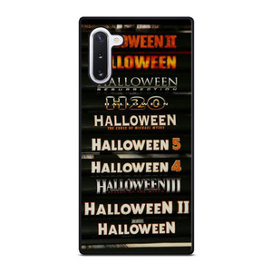 HALLOWEEN MOVIE BLU RAY COLLECTION Samsung Galaxy Note 10 Case Cover HALLOWEEN MOVIE BLU RAY COLLECTION Samsung Galaxy Note 10 Case Cover