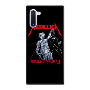 METALLICA AND JUSTICE FOR ALL Samsung Galaxy Note 10 Case Cover METALLICA AND JUSTICE FOR ALL Samsung Galaxy Note 10 Case Cover