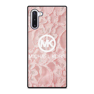 MICHAEL KORS PINK FABRIC Samsung Galaxy Note 10 Case Cover