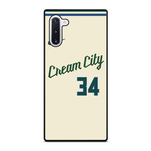 MILAUKEE BUCKS CREAM CITY NBA KIT Samsung Galaxy Note 10 Case Cover MILAUKEE BUCKS CREAM CITY NBA KIT Samsung Galaxy Note 10 Case Cover