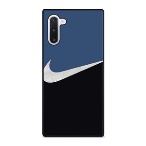 NIKE SWOOSH BLUE BLACK Samsung Galaxy Note 10 Case Cover NIKE SWOOSH BLUE BLACK Samsung Galaxy Note 10 Case Cover