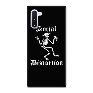 SOCIAL DISTORTION ROCK BAND SKULL SYMBOL Samsung Galaxy Note 10 Case Cover