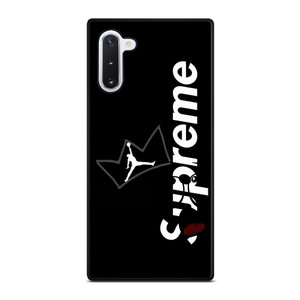 SUPREME AIR JORDAN CROWN Samsung Galaxy Note 10 Case Cover SUPREME AIR JORDAN CROWN Samsung Galaxy Note 10 Case Cover