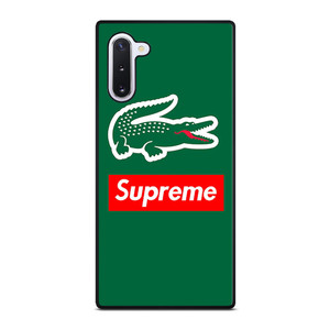 SUPREME X LACOSTE LOGO Samsung Galaxy Note 10 Case Cover