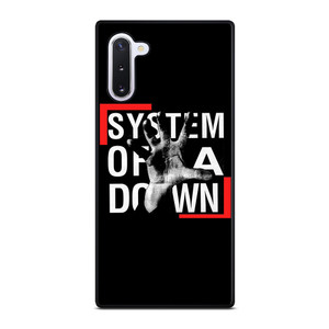 SYSTEM OF A DOWN METAL BAND LOGO Samsung Galaxy Note 10 Case Cover SYSTEM OF A DOWN METAL BAND LOGO Samsung Galaxy Note 10 Case Cover