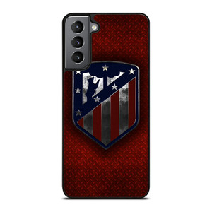 ATLETICO DE MADRID METAL LOGO Samsung Galaxy S21 Plus Case Cover