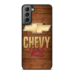 CHEVY GIRL WOOD LOGO Samsung Galaxy S21 Plus Case Cover