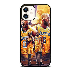 KYRIE IRVING LEBRON JAMES LOS ANGELES LAKERS  iPhone 12 Case Cover