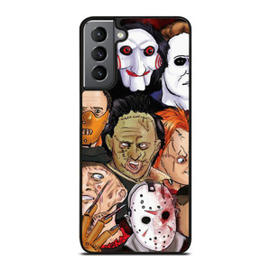 HORROR MOVIES CHARACTERS COLLECTION Samsung Galaxy S21 Plus Case Cover HORROR MOVIES CHARACTERS COLLECTION Samsung Galaxy S21 Plus Case Cover