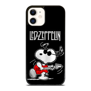 LED ZEPPELIN SNOOPY iPhone 12 Case Cover LED ZEPPELIN SNOOPY iPhone 12 Case Cover