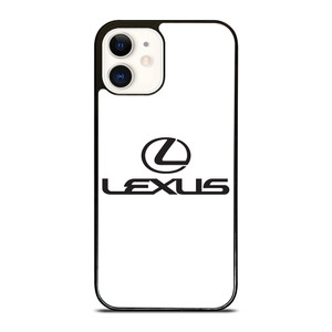 LEXUS WHITE LOGO  iPhone 12 Case Cover