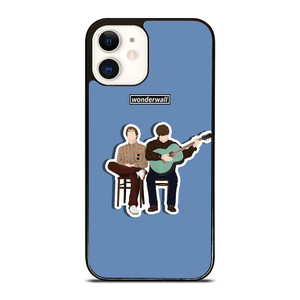 LIAM AND NOEL GALAGHER OASIS WONDERWALL iPhone 12 Case Cover LIAM AND NOEL GALAGHER OASIS WONDERWALL iPhone 12 Case Cover
