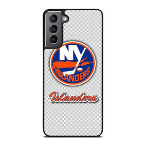 NEW YORK ISLANDERS BADGE CARBON Samsung Galaxy S21 Plus Case Cover NEW YORK ISLANDERS BADGE CARBON Samsung Galaxy S21 Plus Case Cover