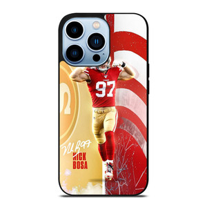 NICK BOSA SAN FRANCISCO 49ERS FOOTBALL iPhone 13 Pro Max Case Cover NICK BOSA SAN FRANCISCO 49ERS FOOTBALL iPhone 13 Pro Max Case Cover