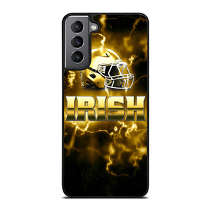 NOTRE DAME IRISH HELMET GOLD Samsung Galaxy S21 Plus Case Cover NOTRE DAME IRISH HELMET GOLD Samsung Galaxy S21 Plus Case Cover