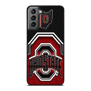 OHIO STATE BUCKEYES SYMBOL METAL Samsung Galaxy S21 Plus Case Cover OHIO STATE BUCKEYES SYMBOL METAL Samsung Galaxy S21 Plus Case Cover