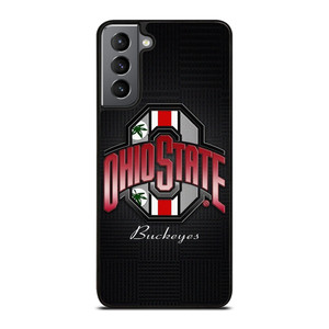 OHIO STATE BUCKEYES WEED METAL SYMBOL Samsung Galaxy S21 Plus Case Cover OHIO STATE BUCKEYES WEED METAL SYMBOL Samsung Galaxy S21 Plus Case Cover
