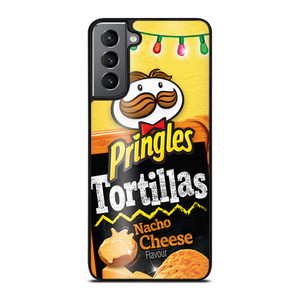 PRINGLES TORTILLAS NACHO CHEESE SNACKS Samsung Galaxy S21 Plus Case Cover PRINGLES TORTILLAS NACHO CHEESE SNACKS Samsung Galaxy S21 Plus Case Cover