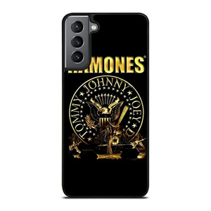 RAMONES ROCK BAND GOLD LOGO Samsung Galaxy S21 Plus Case Cover RAMONES ROCK BAND GOLD LOGO Samsung Galaxy S21 Plus Case Cover