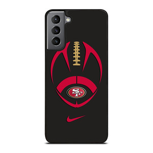 SAN FRANCISCO 49ERS FOOTBALL NIKE SYMBOL Samsung Galaxy S21 Plus Case Cover SAN FRANCISCO 49ERS FOOTBALL NIKE SYMBOL Samsung Galaxy S21 Plus Case Cover